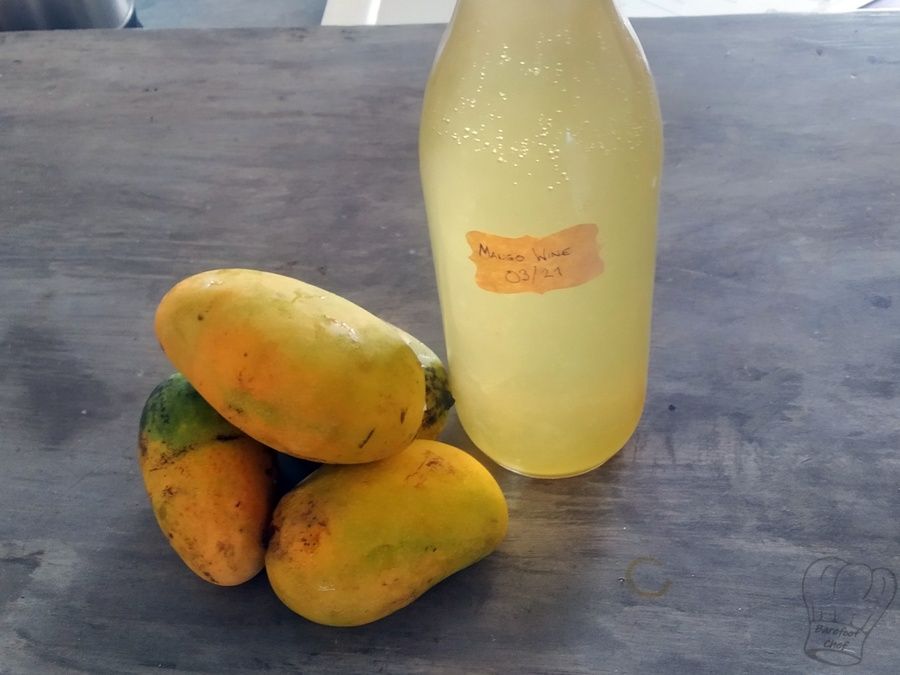 Sparkling Mango Wine