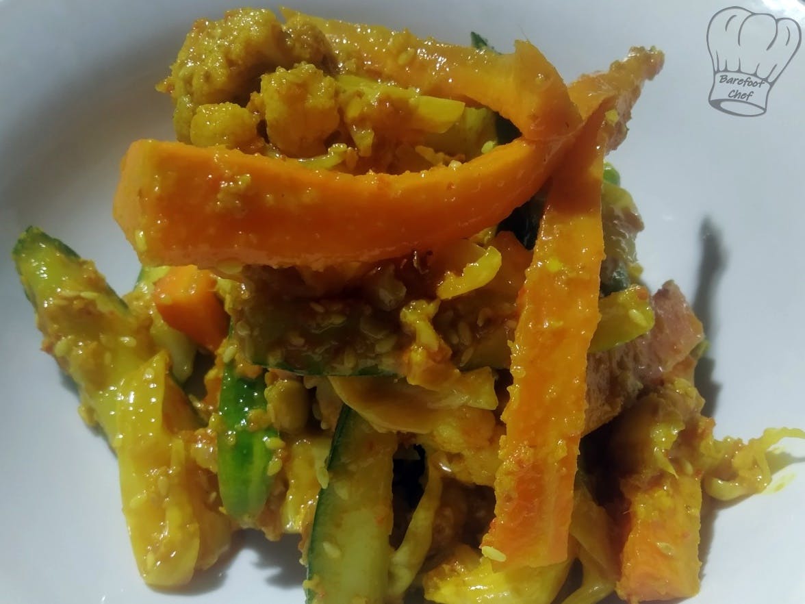 Malaysian Achar Achar: Spicy Pickled Vegetables