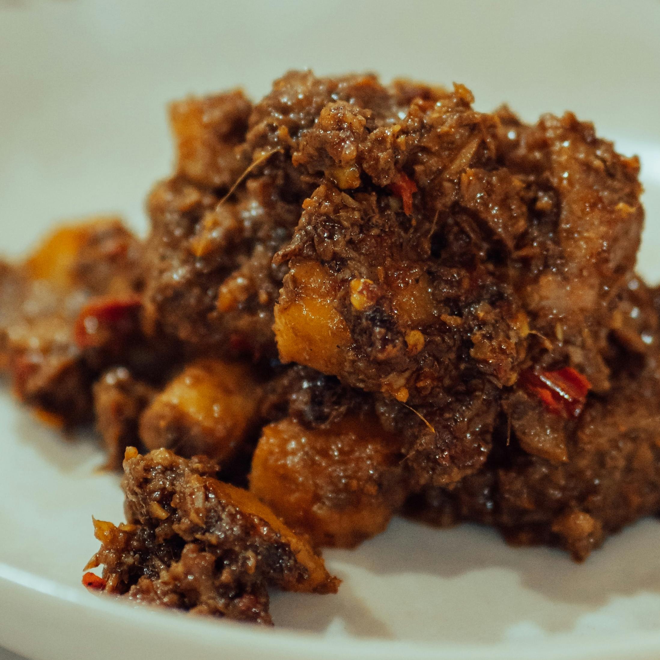 Rendang - Slow cooked Dry Curry